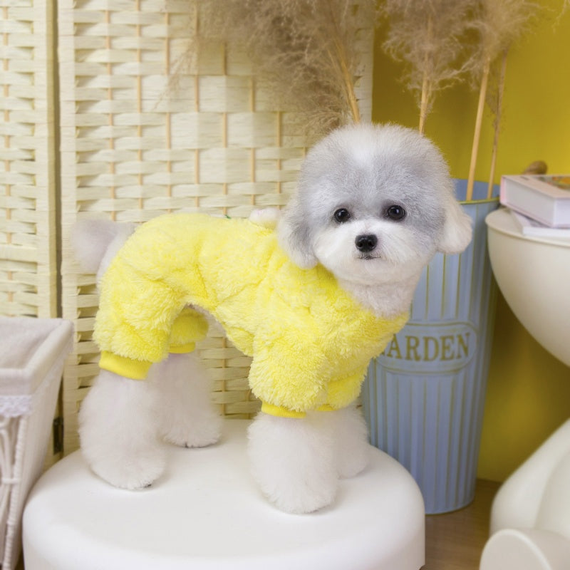 Cozy Four-Legged Pet Jumpsuit