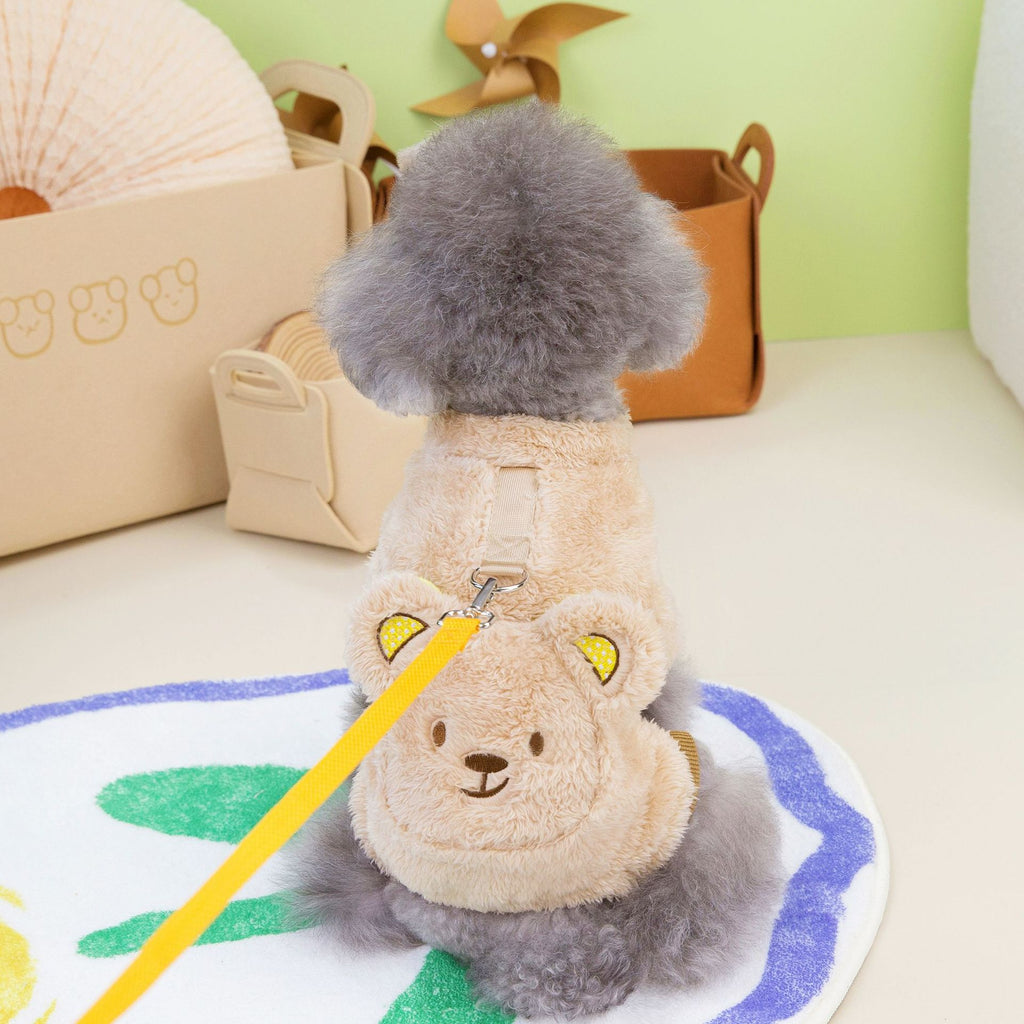 Backpack Bear Four-Leg Pet Fleece