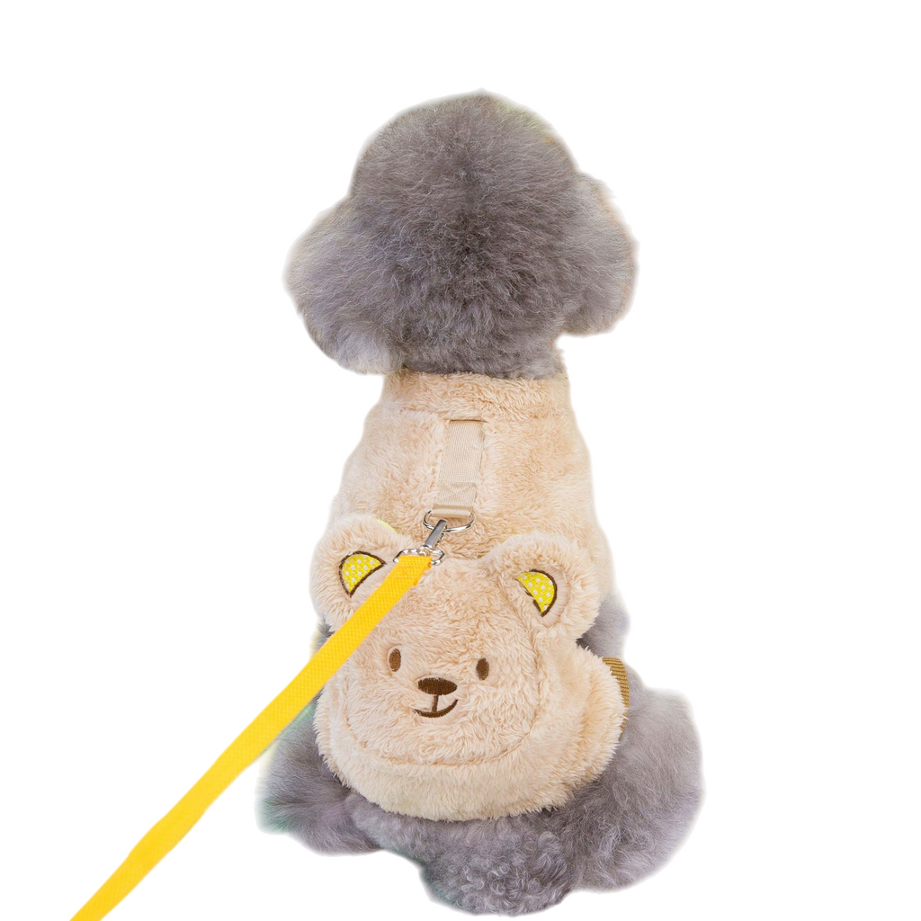 Backpack Bear Four-Leg Pet Fleece