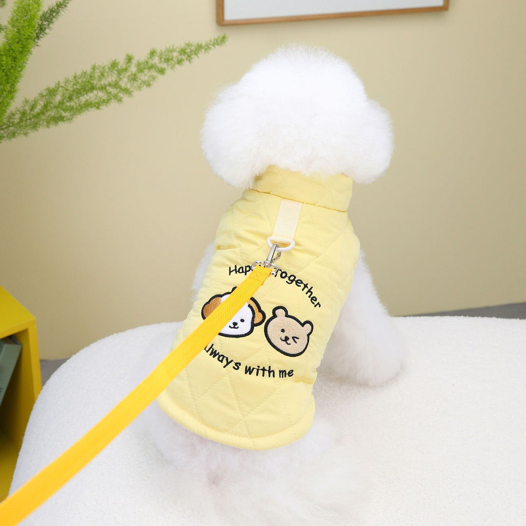 Cartoon Thick Cotton Pet Coat