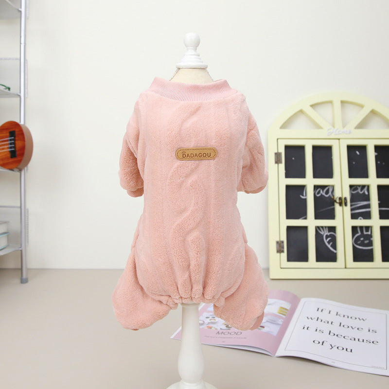 Twist Knit Four-Leg Pet Fleece