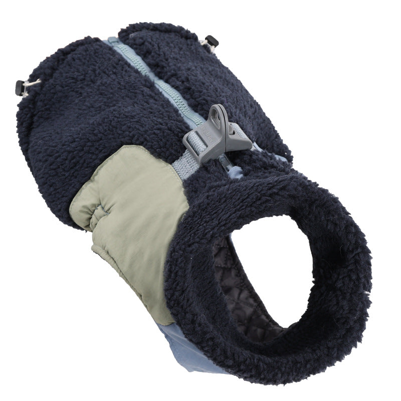 Winter Shearling Warm Windproof Dog Vest