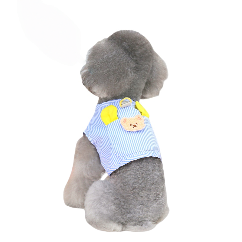 Striped Harness Pet Vest