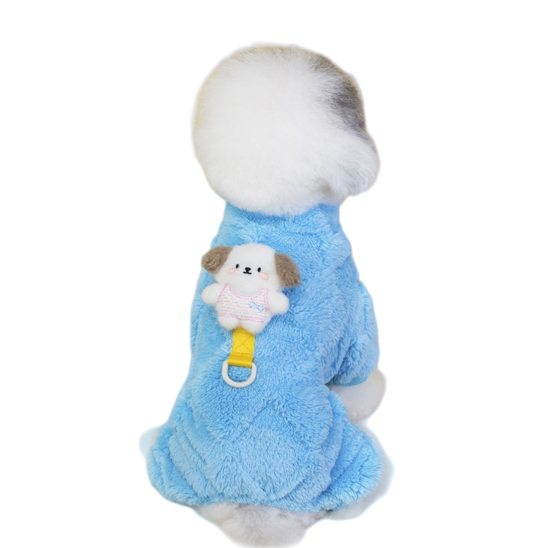 Cozy Four-Legged Pet Jumpsuit