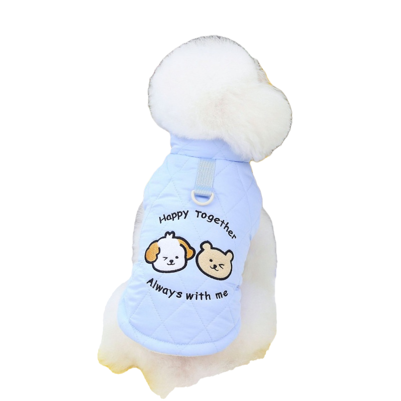 Cartoon Thick Cotton Pet Coat