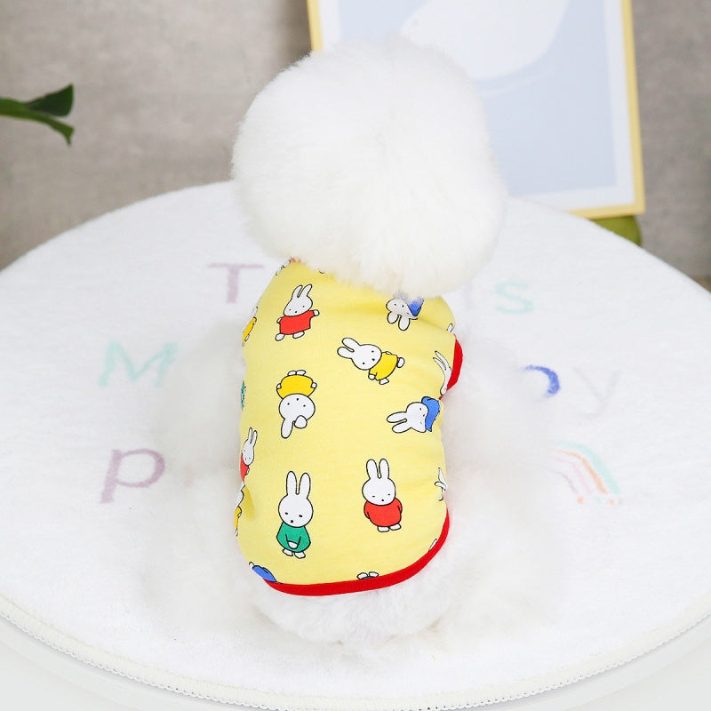 Colorful Bunny Pet Vest