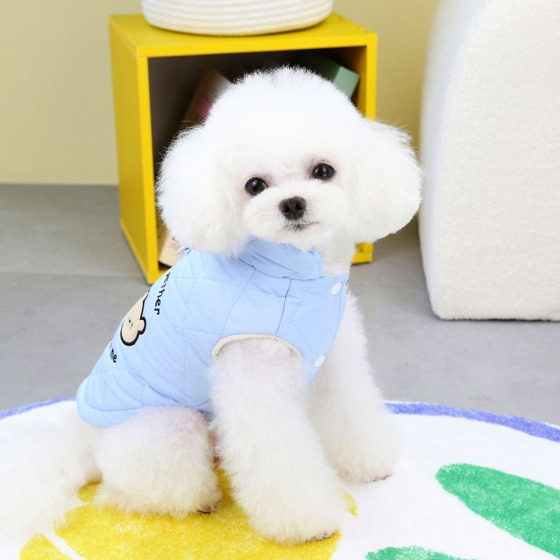 Cartoon Thick Cotton Pet Coat