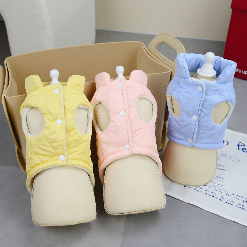 Cartoon Thick Cotton Pet Coat