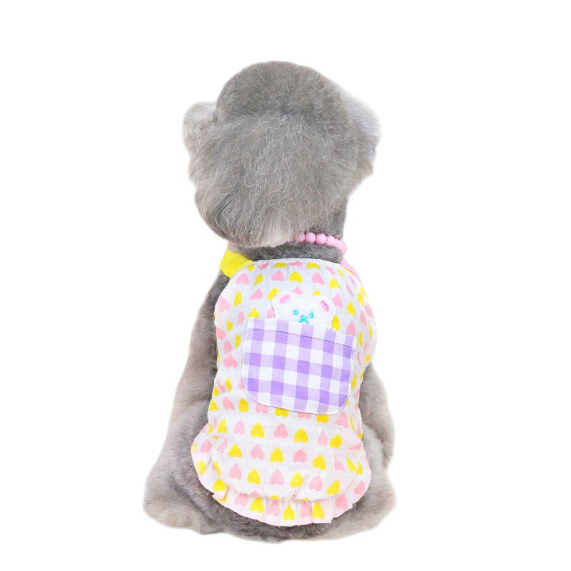 Heart Bear Pet Sundress
