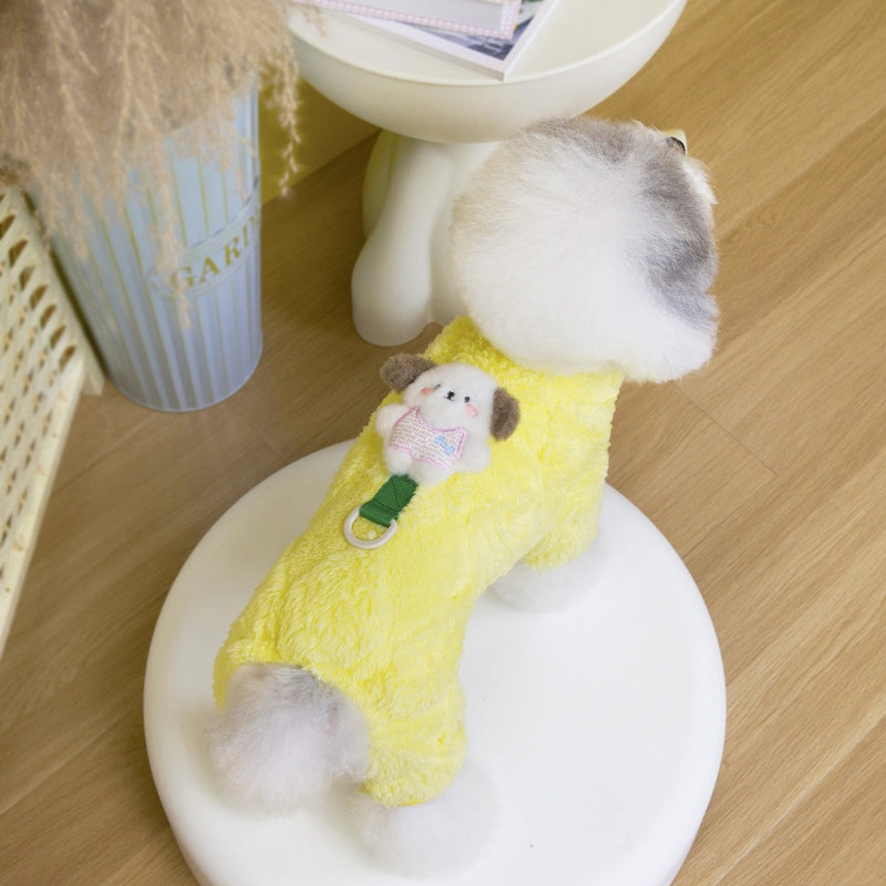 Cozy Four-Legged Pet Jumpsuit