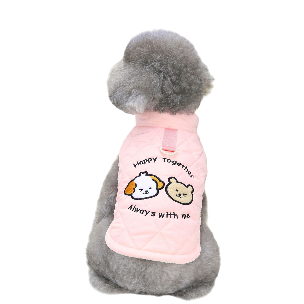 Cartoon Thick Cotton Pet Coat