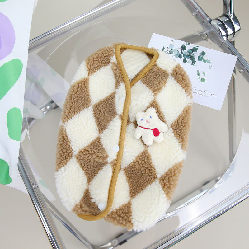 Diamond Pattern Two-Leg Pet Fleece