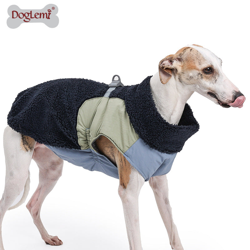 Winter Shearling Warm Windproof Dog Vest